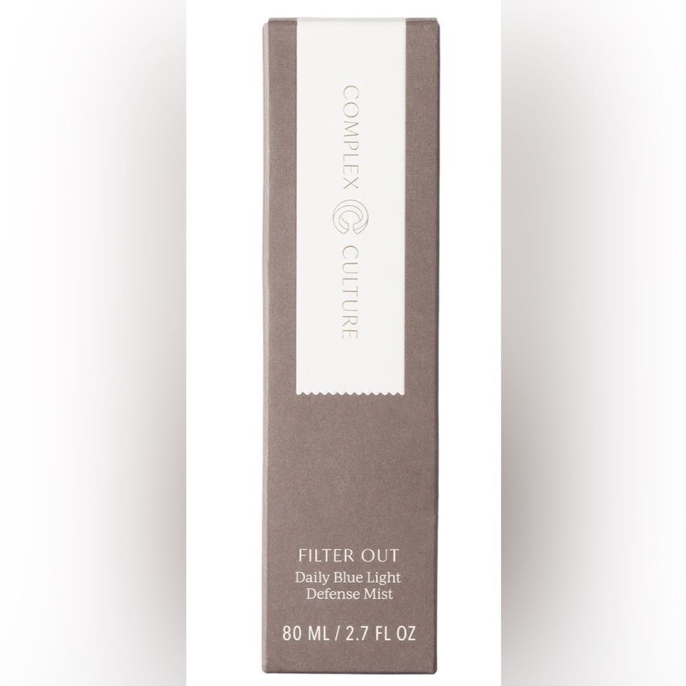 COMPLEX CULTURE Filter Out Daily Blue Light Defense Mist. 80 ML. Sealed. NEW